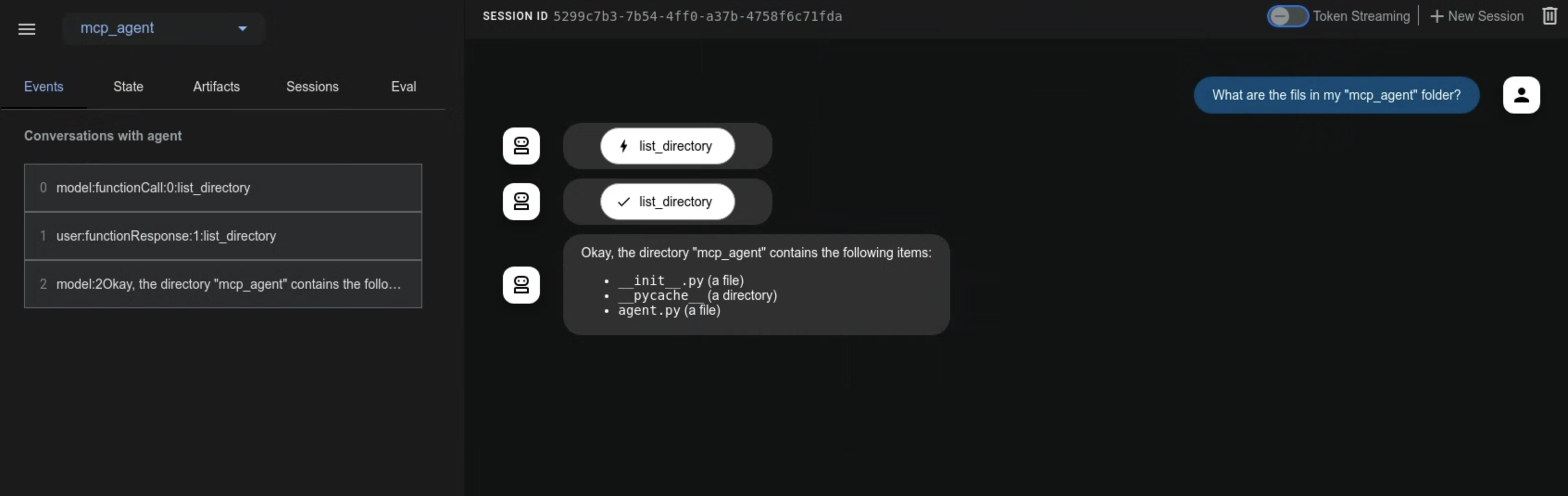 MCP 与 ADK Web - FileSystem 示例
